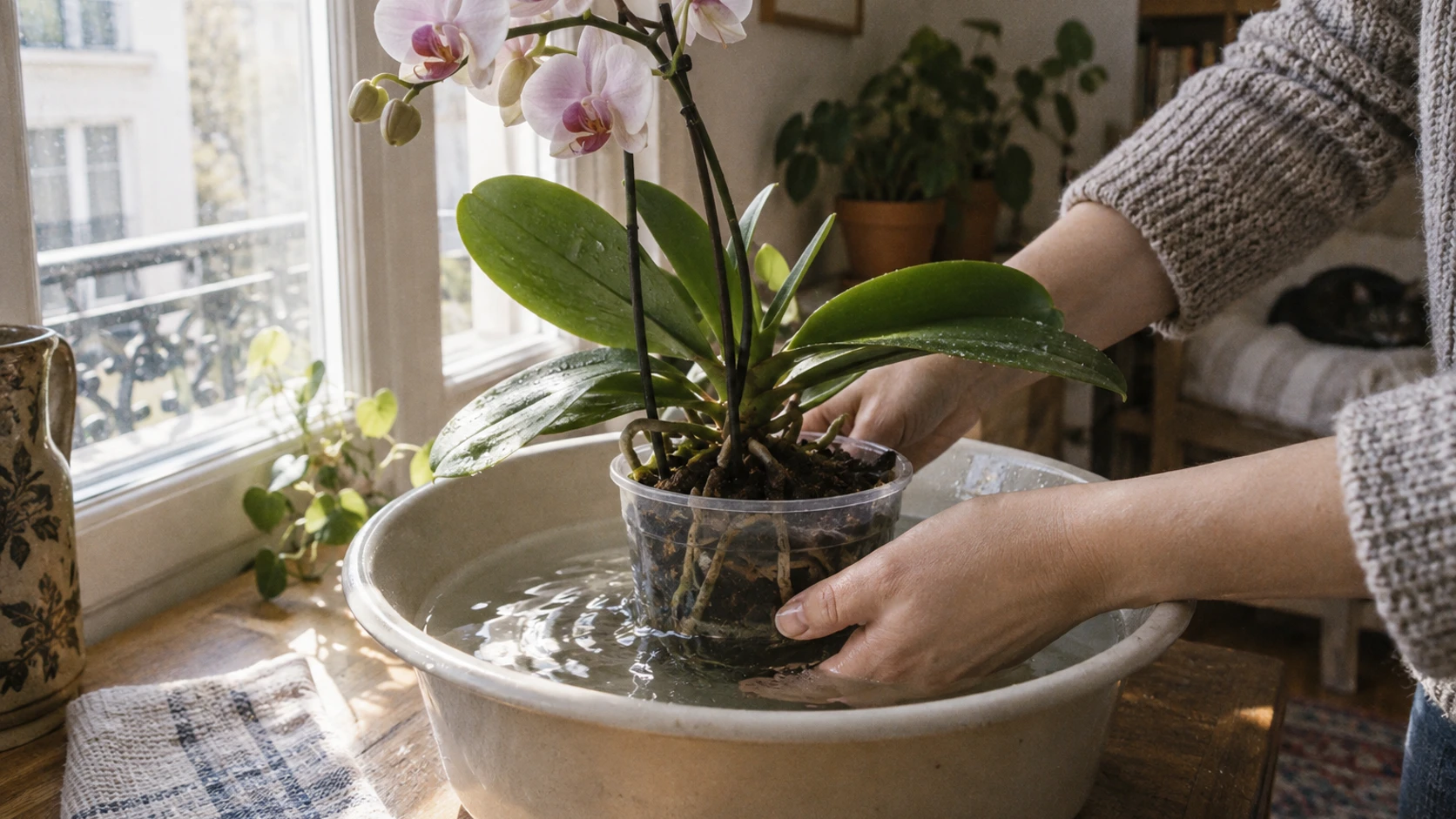 Comment arroser une orchidée ?
