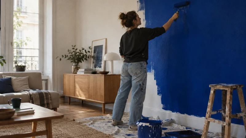 Bleu Klein en déco : comment l’utiliser sans en faire trop ?