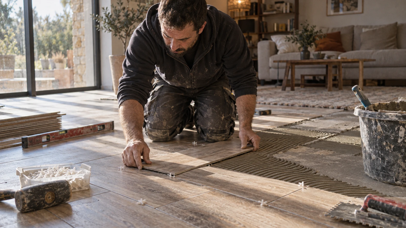 Carrelage imitation parquet : la solution idéale pour un intérieur chaleureux
