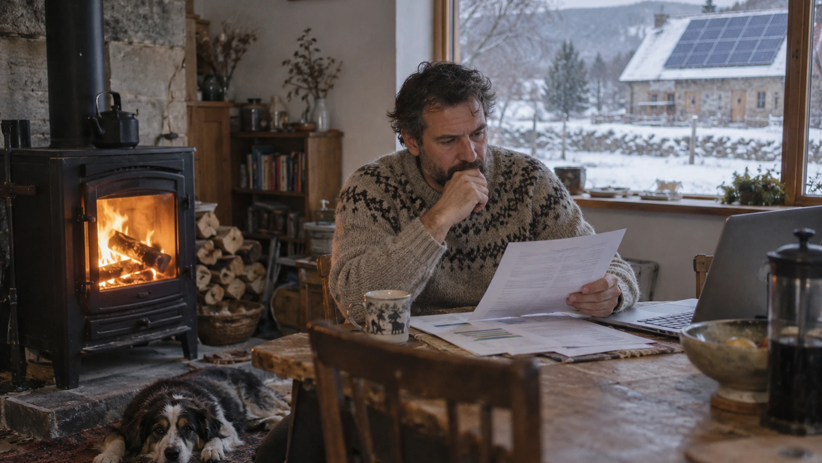 Chauffage au bois vs. solaire : que devez-vous savoir avant de choisir ?