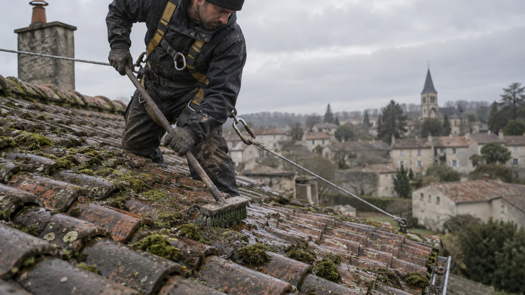 Comment choisir le bon service de démoussage pour votre toiture ?