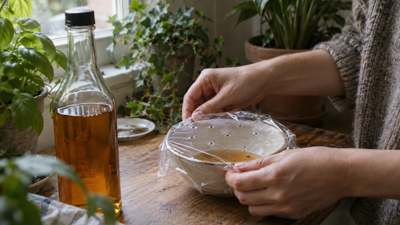 Comment créer un piège à moucheron maison efficace