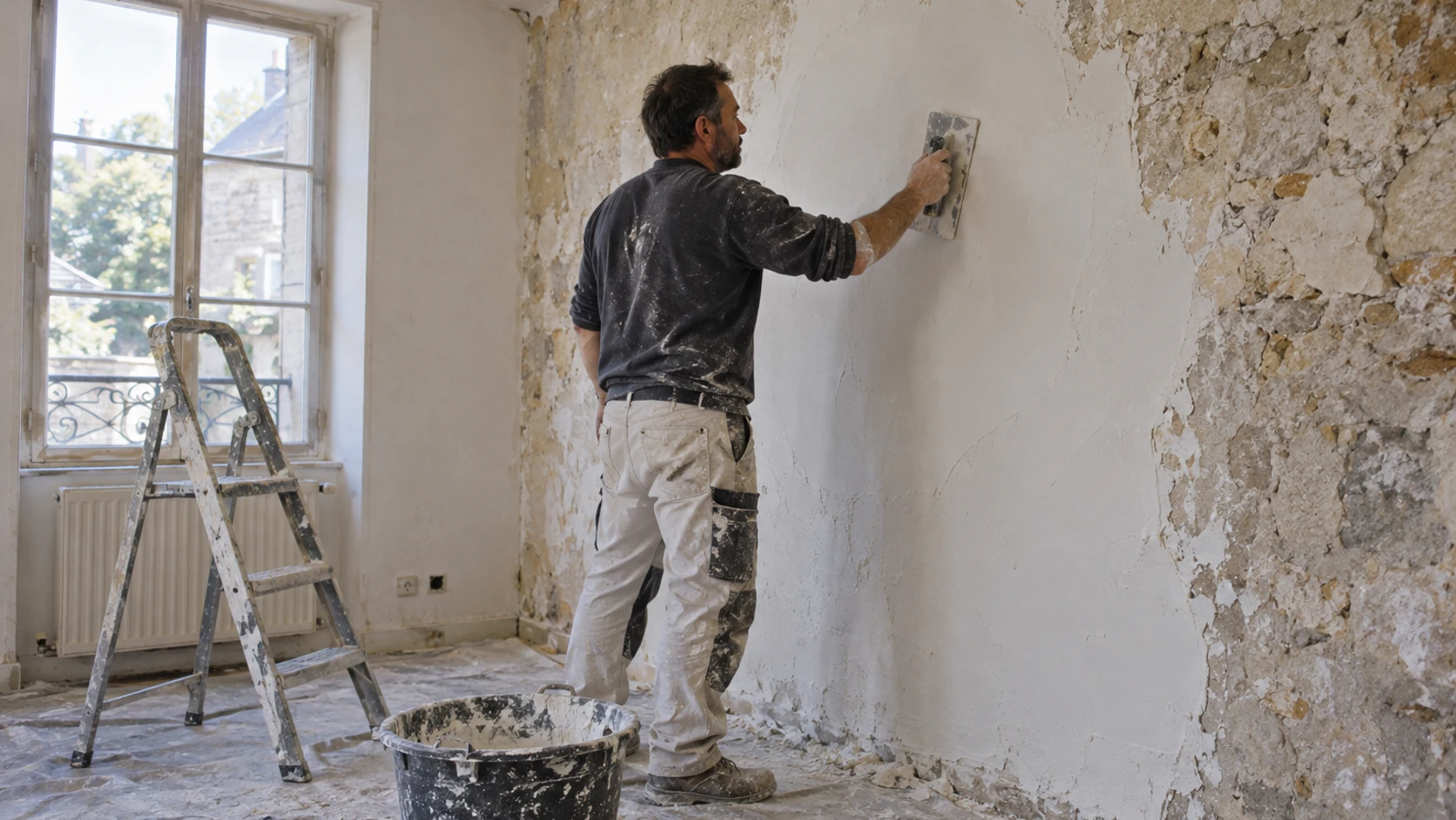Comment enduire un mur ?