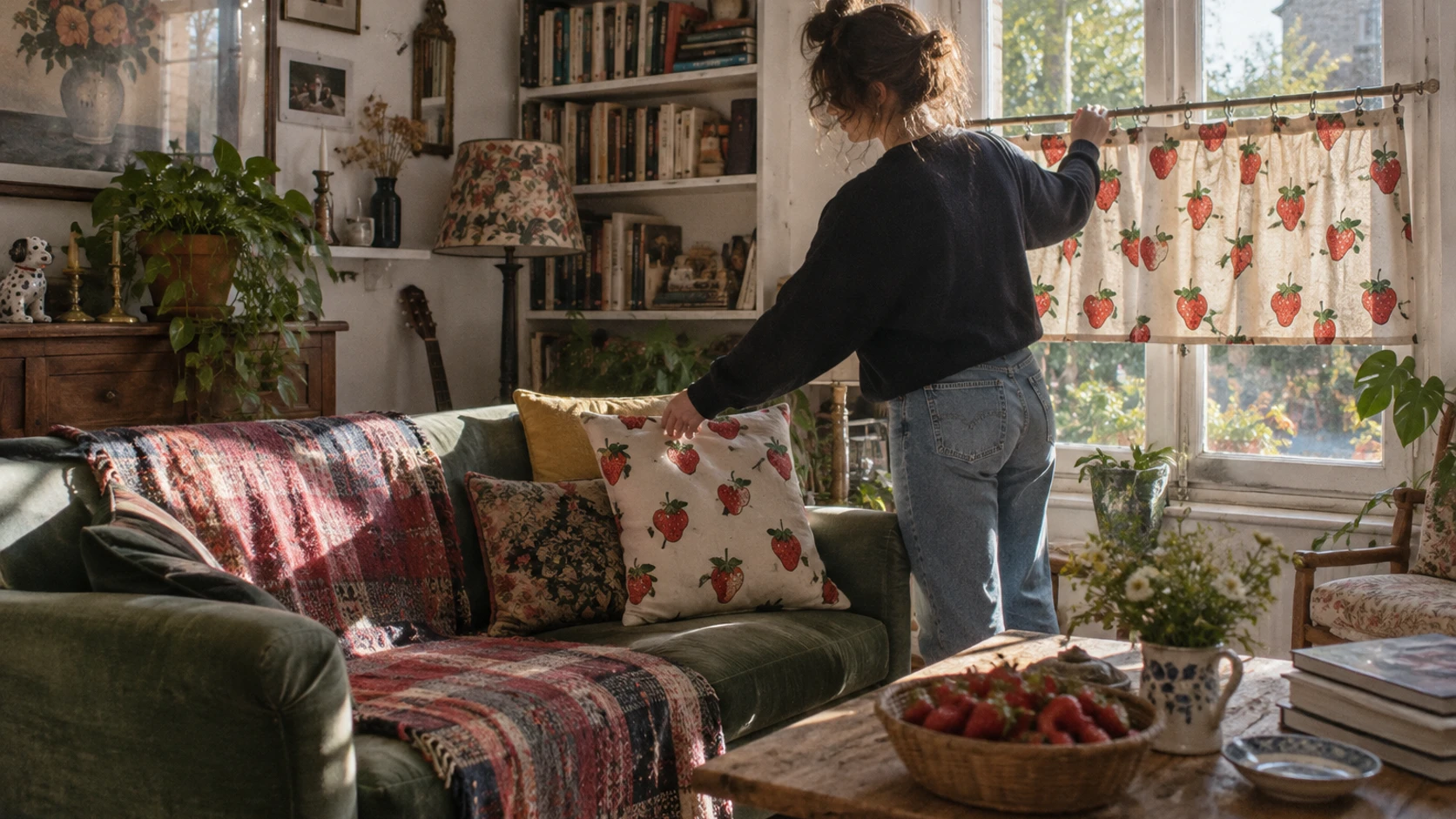 Comment intégrer les motifs de fraises dans votre décoration pour un effet éclatant ?