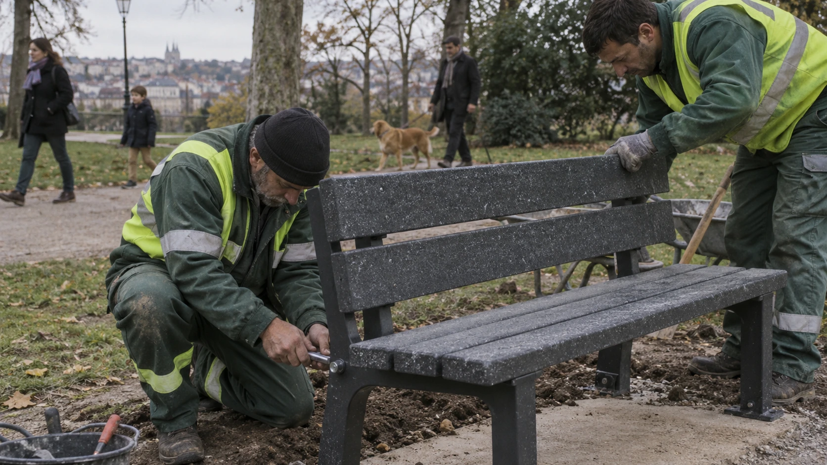 Comment le mobilier urbain utilise-t-il le recyclage ?