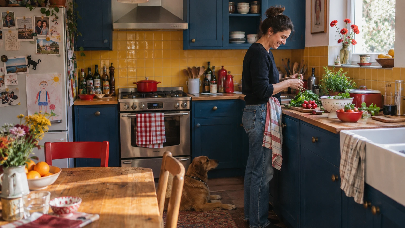 Comment concevoir une cuisine joyeuse et colorée ?