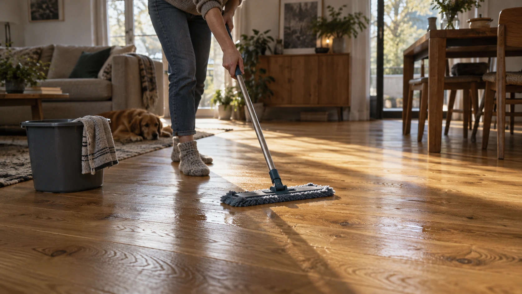 Conseils d’entretien de votre nouveau parquet