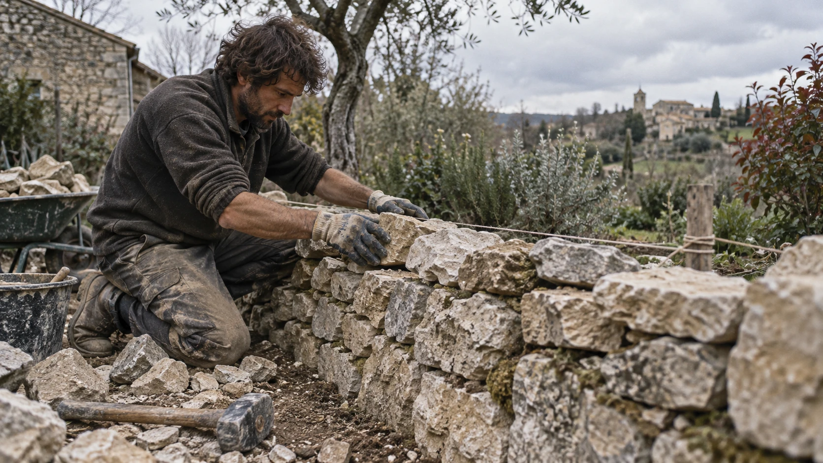 Muret en pierre : créez un jardin authentique et durable