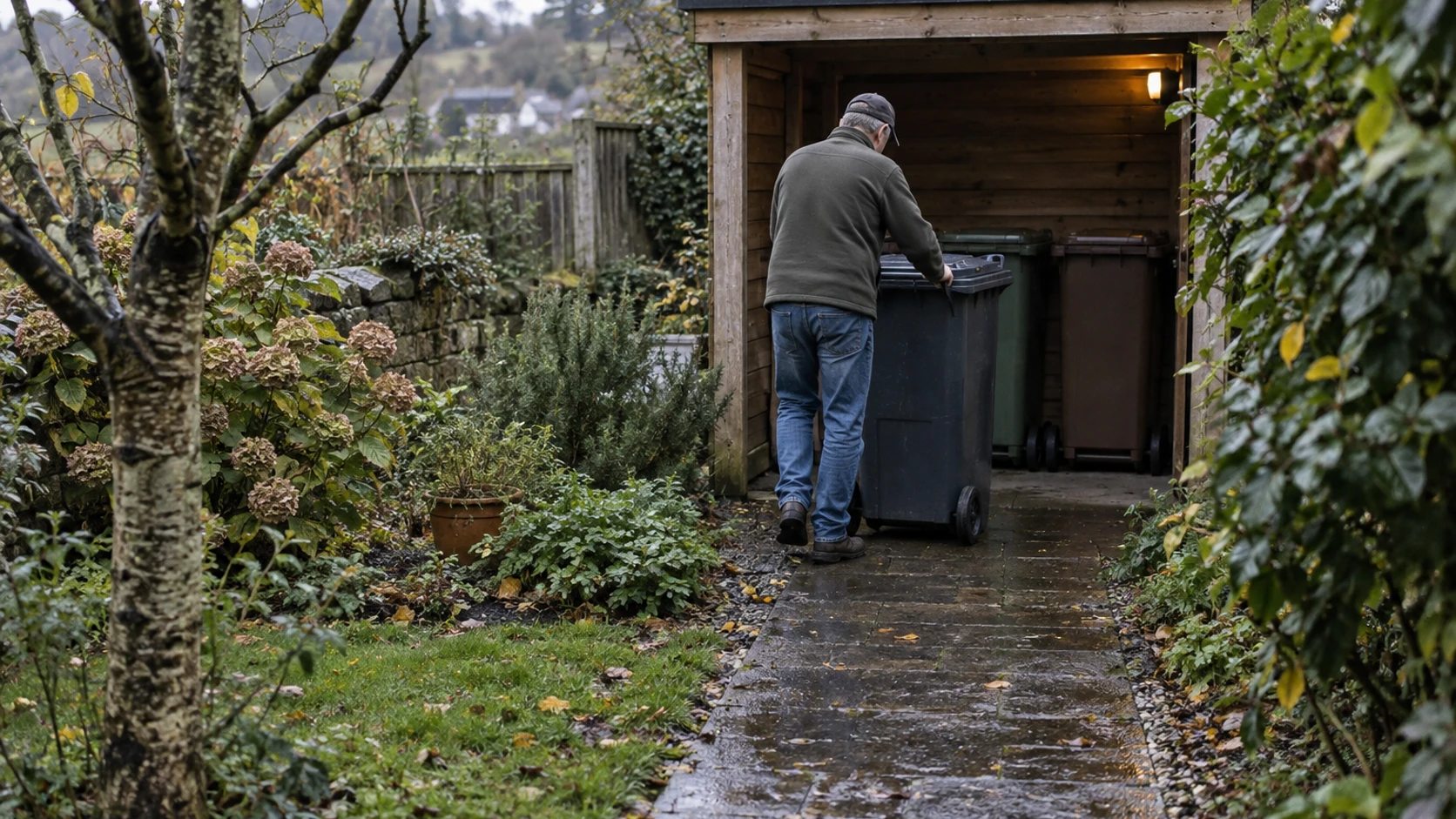 Conteneurs poubelles : organiser un espace extérieur propre et pratique