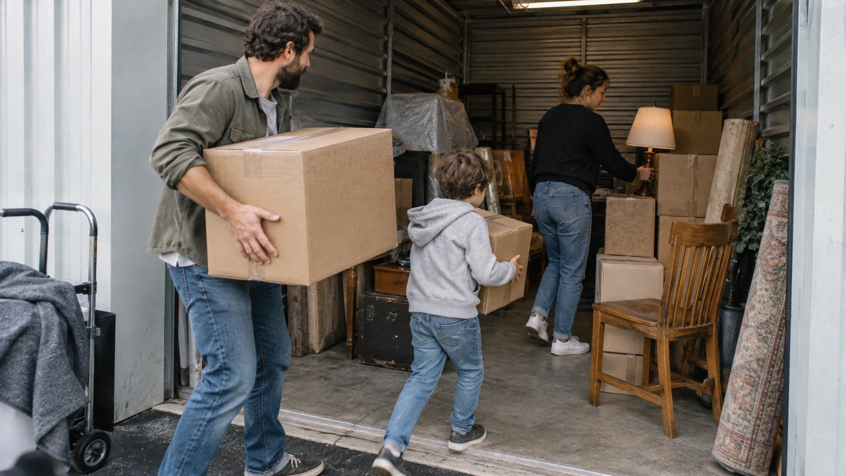 Déménagement : les solutions de stockage