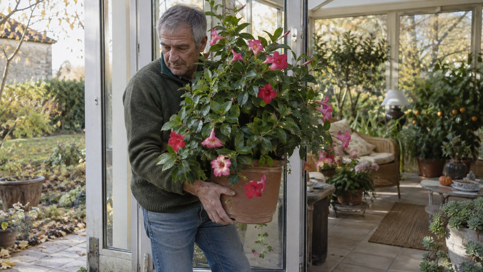 Comment protéger et réussir l’hivernage de votre dipladenia
