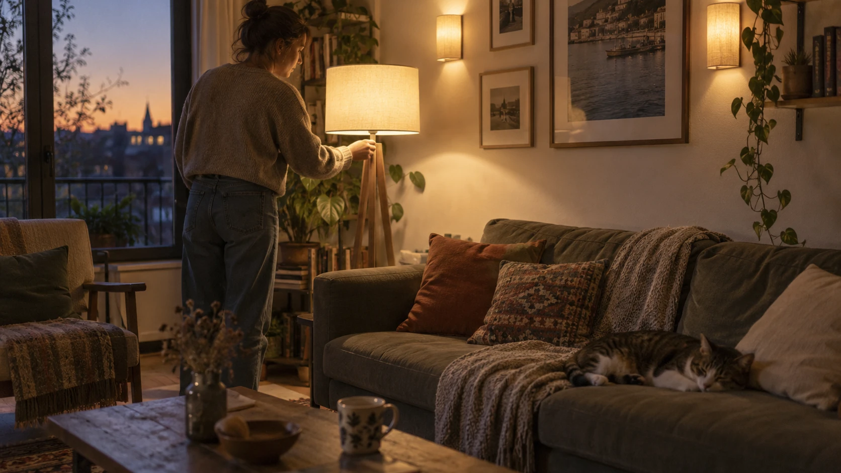 Eclairage cosy : appliques murales ou lampadaires ?