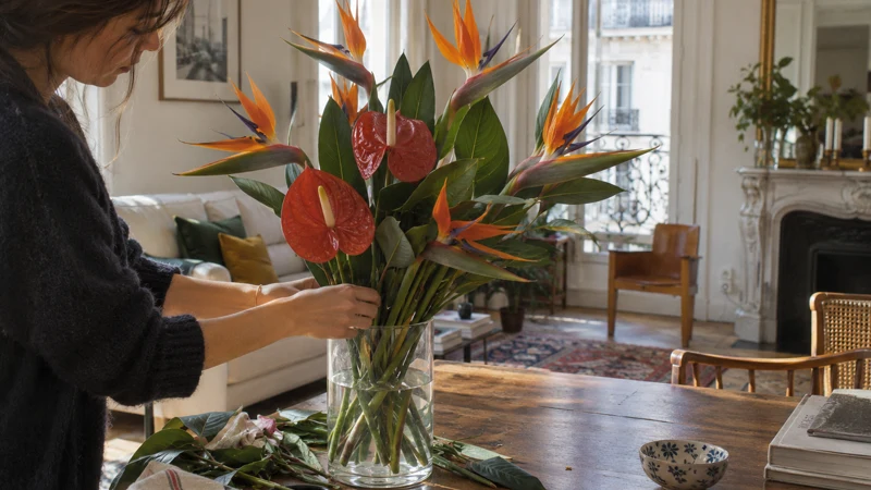 Sublimer votre déco avec les plus belles fleurs exotiques