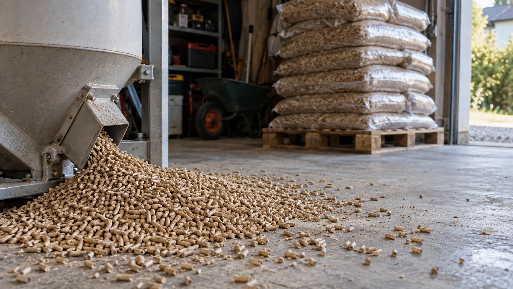 Granulés de bois : acheter en vrac ou en palette, quelle option choisir ?