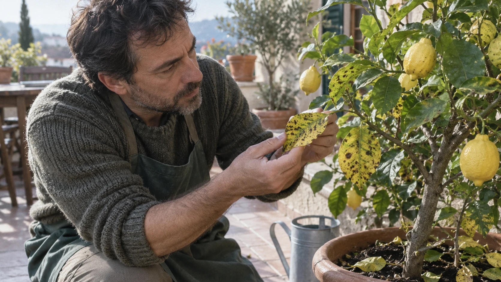maladies du citronnier