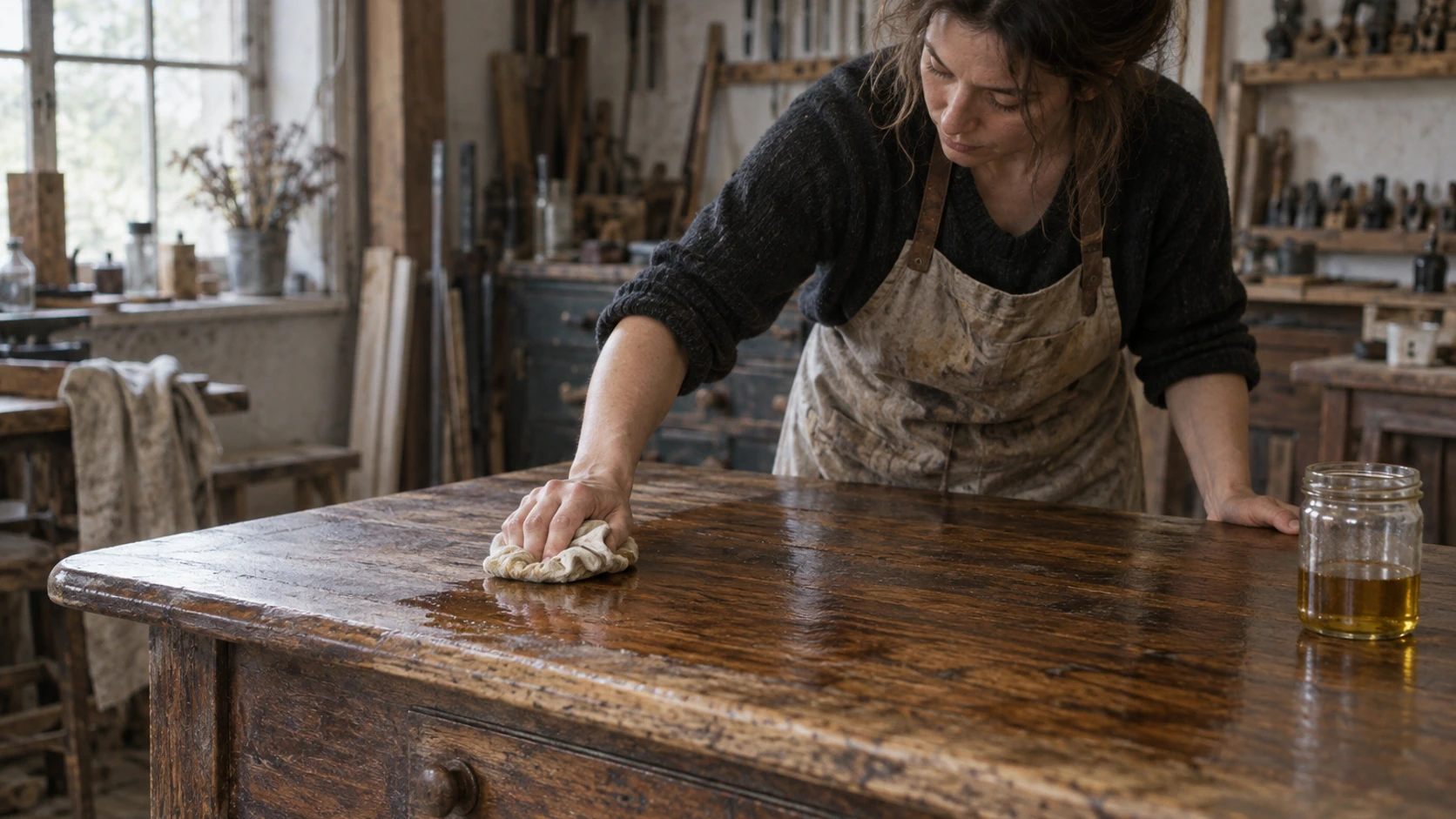 Huile de lin bois : comment bien protéger vos meubles