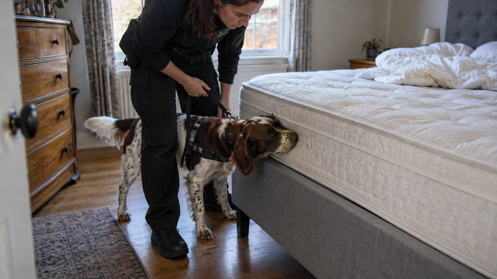 La détection canine efficace contre des punaises de lit !