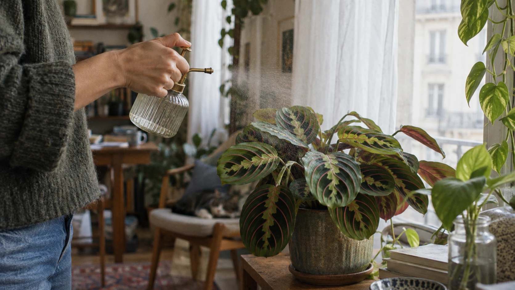 Comment réussir l’entretien de votre maranta en intérieur
