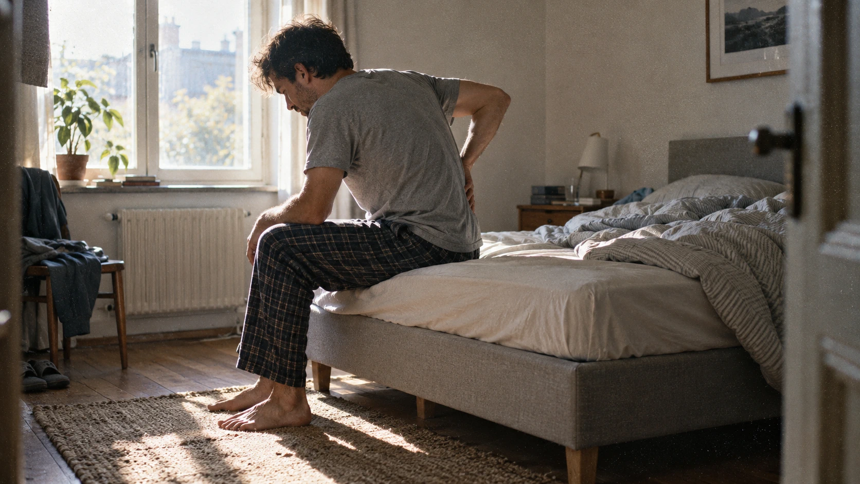 Maux de dos au réveil : devriez-vous changer votre sommier ?