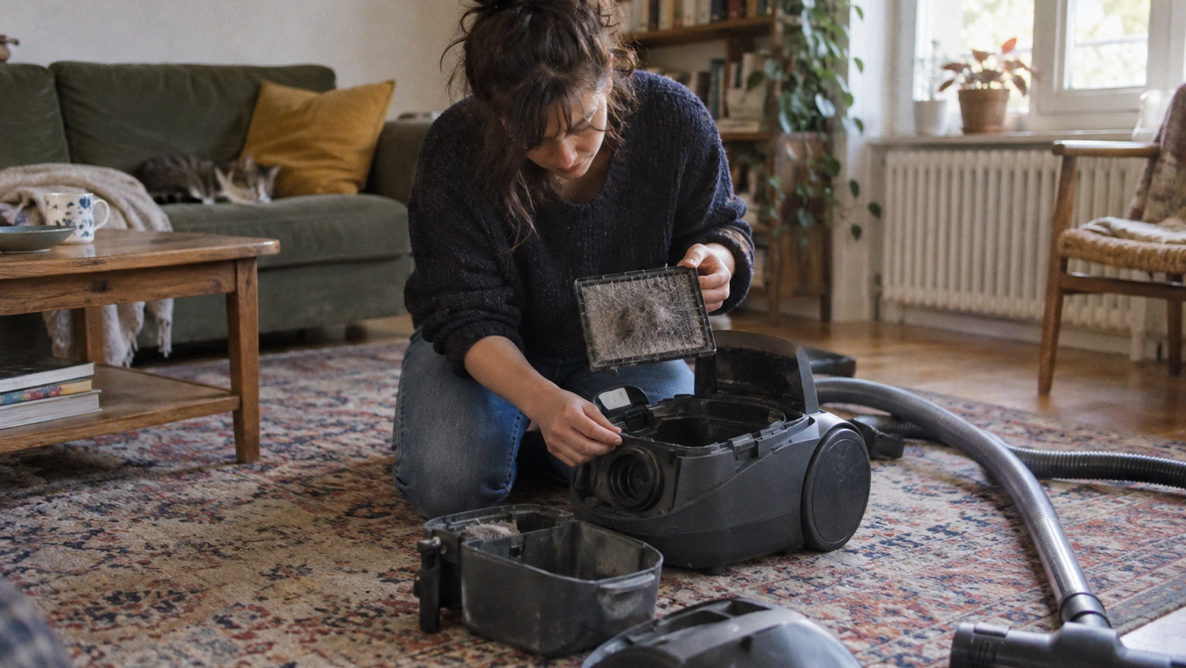 Mon aspirateur Silver Crest s’arrête tout seul : que faire ?