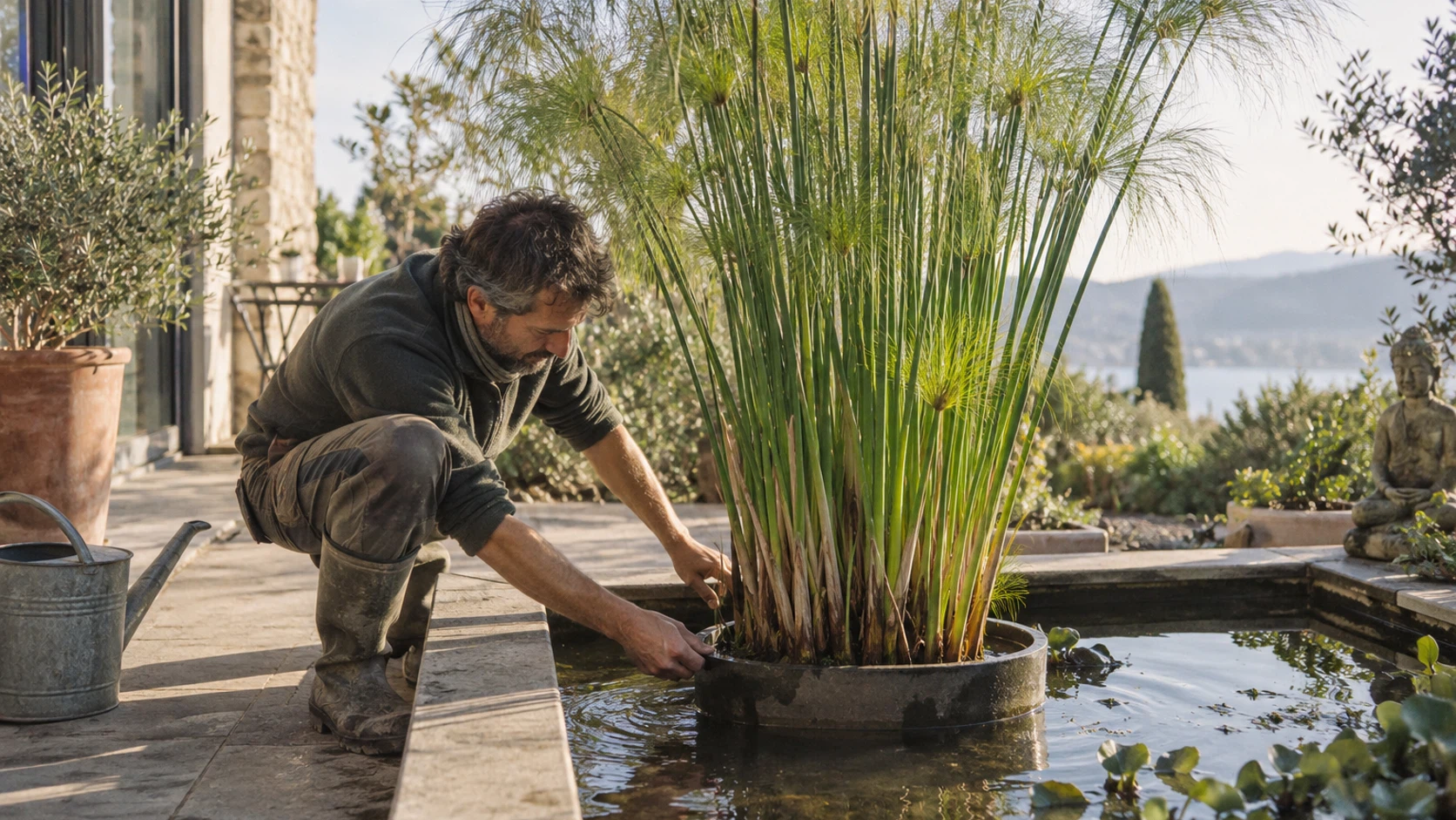Papyrus dans l’eau : nos conseils pour une plantation réussie