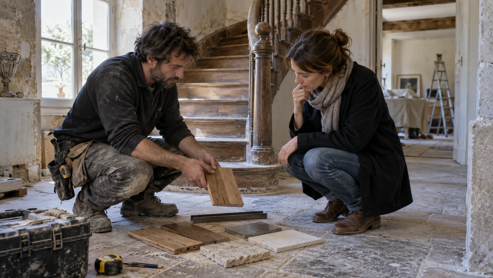 Quel matériau choisir pour un escalier d’intérieur ?