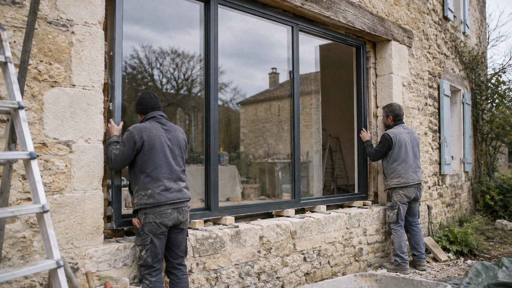 Rénover une maison avec des fenêtres sur mesure
