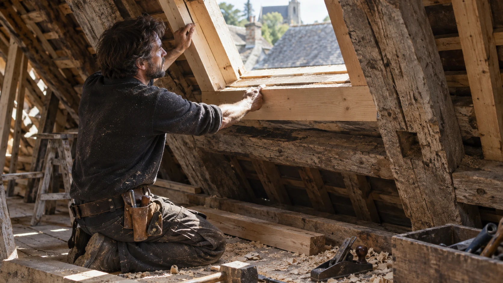 Tout savoir sur le chevêtre de charpente pour vos travaux