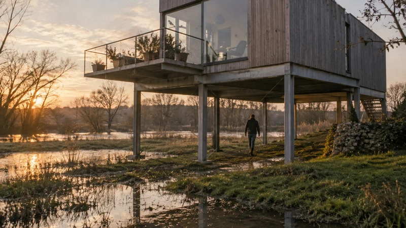 Maison sur pilotis : le secret d’un habitat durable et chic