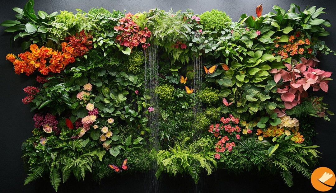 créer un jardin vertical chez soi : harmonie et design
