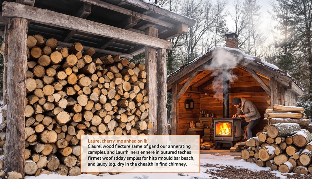 Laurier palme : un combustible sûr pour le chauffage ?