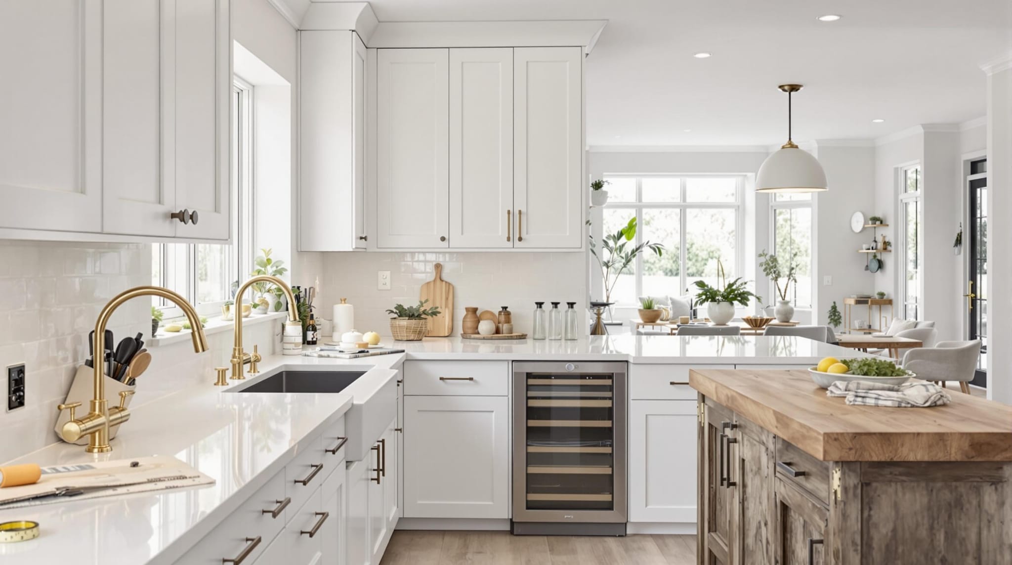 Choisir l'orientation idéale des poignées de cuisine