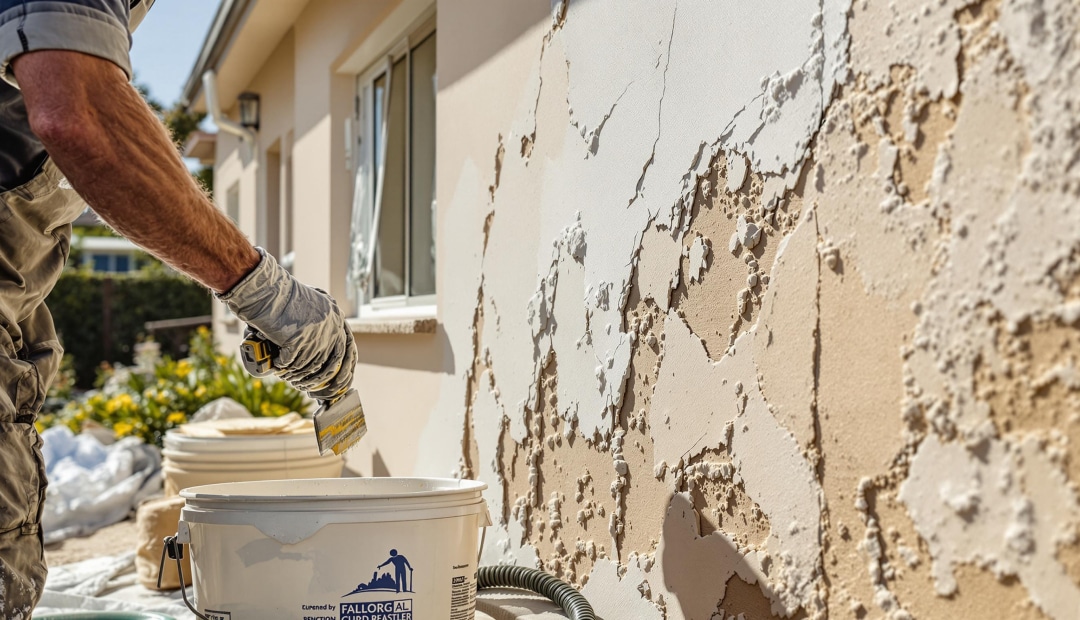 Réparer le crépi extérieur : diagnostic et solutions efficaces