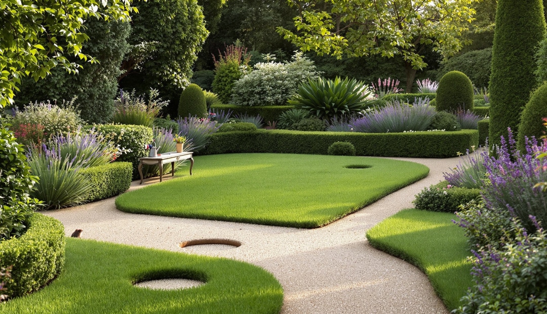 Comprendre les trous sans monticule pour un jardin harmonieux et naturel