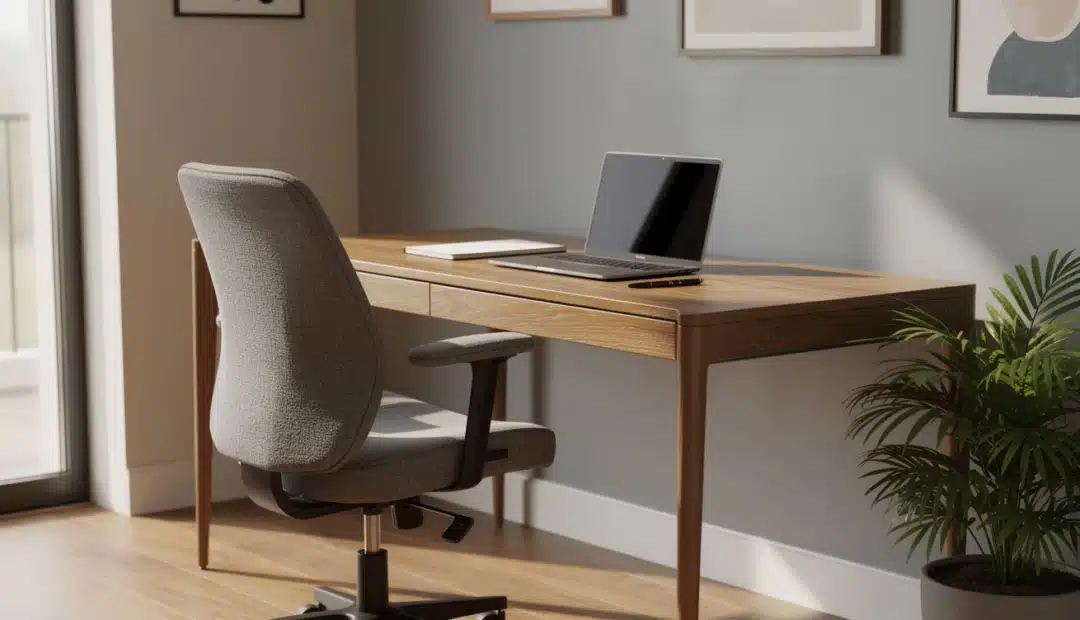 Espace bureau ergonomique