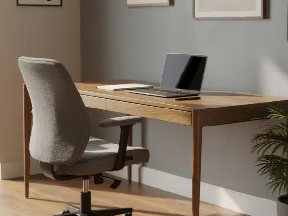 Espace bureau ergonomique