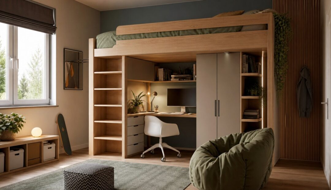 Pourquoi le lit mezzanine ado est-il le meuble préféré des adolescents ?