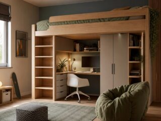 Pourquoi le lit mezzanine ado est-il le meuble préféré des adolescents ?